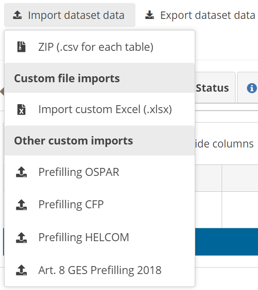 Prefilling